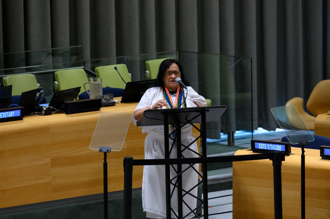 Colombia interviene en la 92a Plenaria de la Asamblea General de las Naciones Unidas