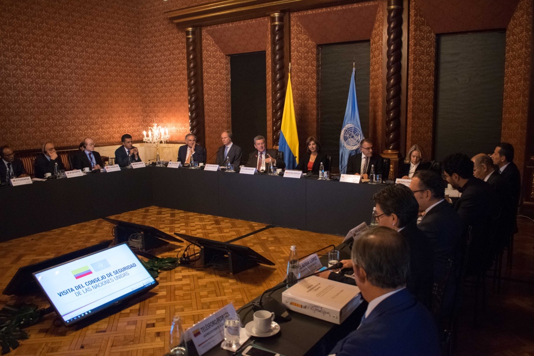 Canciller María Ángela Holguín copresidió reunión del Consejo de Seguridad 