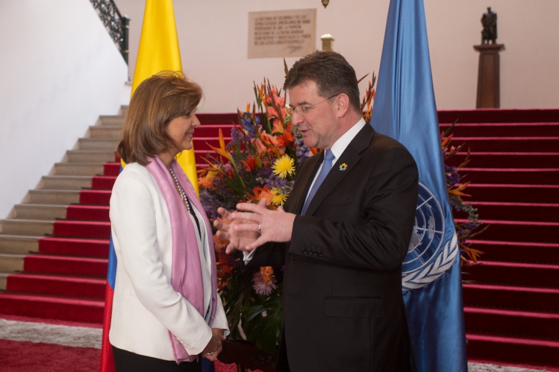 El Presidente de la Asamblea General de Naciones Unidas, Sr. Miroslav Lajčák, felicitó a Colombia por el lanzamiento del CONPES sobre Objetivos de Desarrollo Sostenible