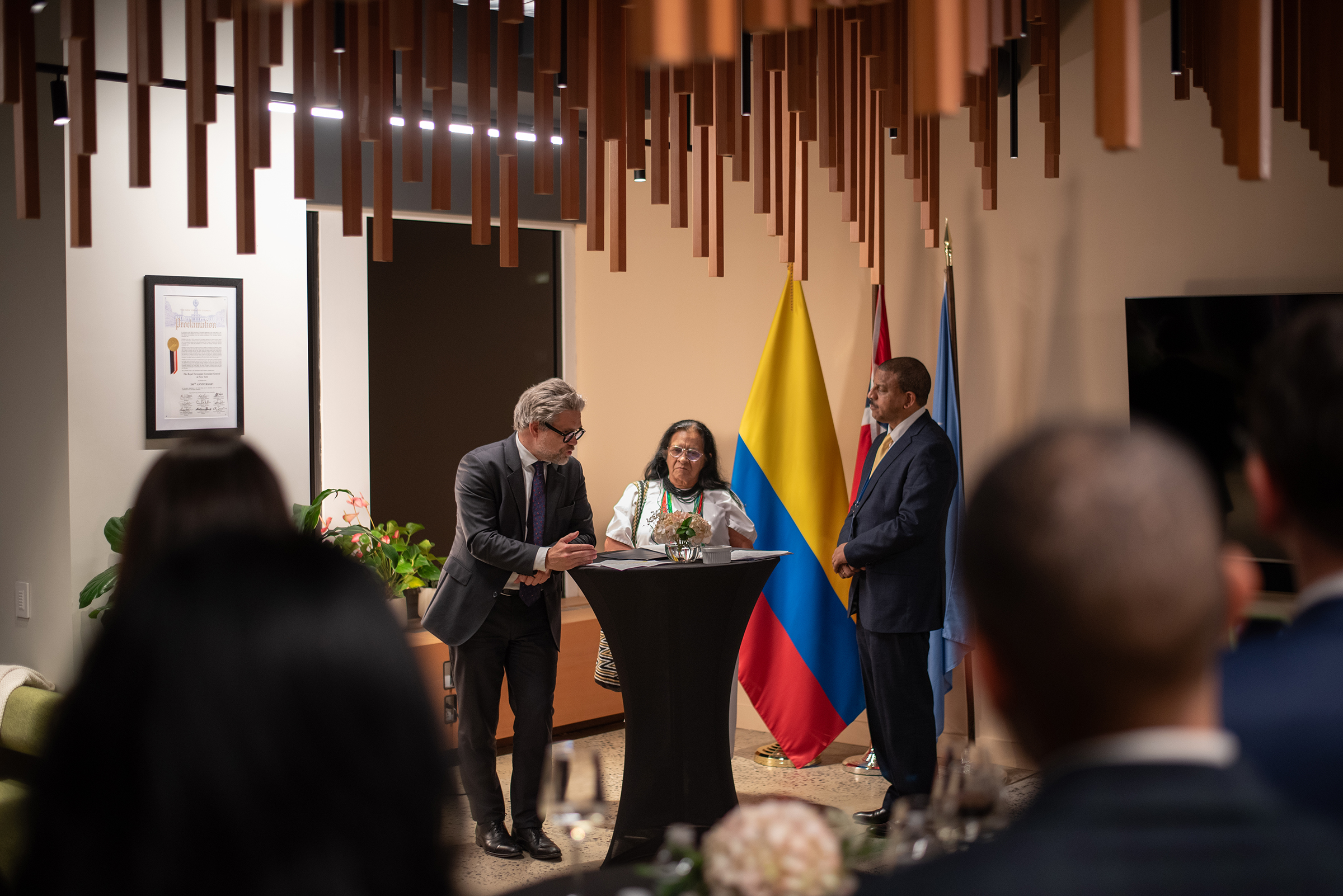 Misión Permanente de Colombia ante la ONU en Nueva York conmemora el noveno aniversario del acuerdo final de paz