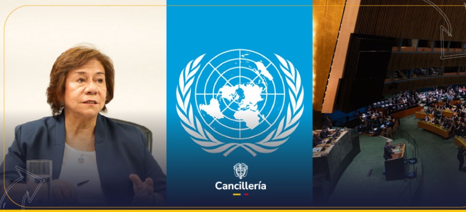 Canciller (e) participará de la Conferencia Internacional de Alto Nivel de las Naciones Unidas sobre "La solución pacífica de la cuestión de Palestina y la aplicación de la solución de dos Estados"