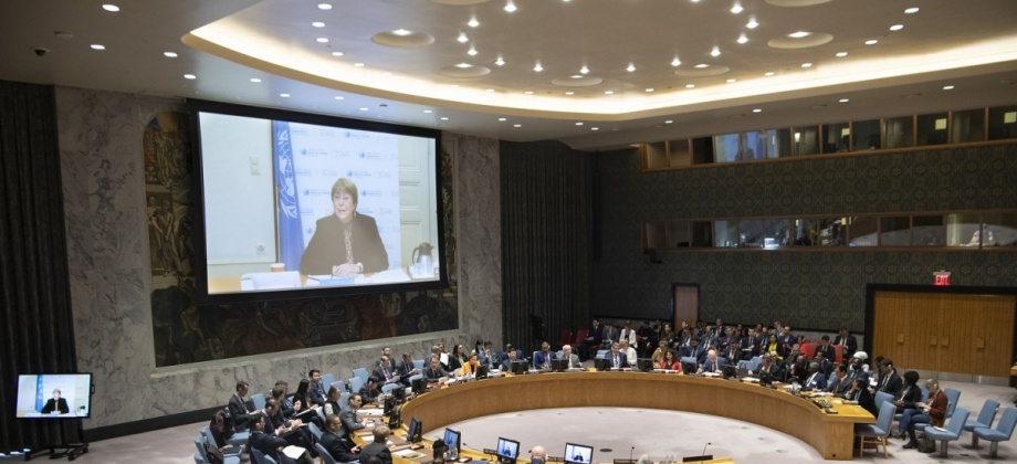 Colombia reiteró ante el Consejo de Seguridad de la ONU su compromiso con el cumplimiento y avance de la implementación del Acuerdo Final