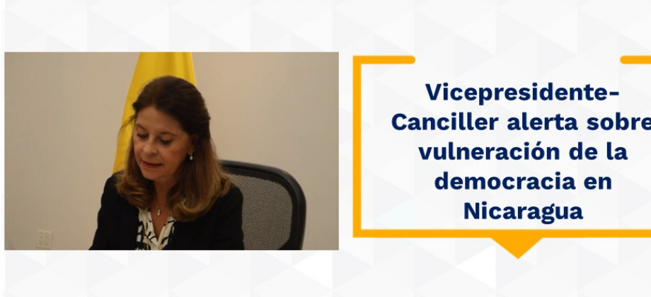 Vicepresidente-Canciller alerta sobre vulneración de la democracia 
