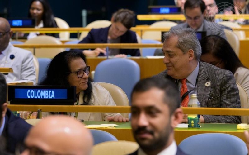 Con 180 votos Colombia se convierte en miembro no permanente del Consejo de Seguridad de la ONU. Canciller Laura Sarabia hace reconocimiento al fortalecimiento de la política exterior del presidente Gustavo Petro