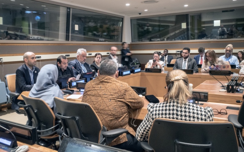 La Misión Permanente de Colombia ante la ONU realizó el evento La guerra contra la verdad - Libertad de prensa bajo la ocupación israelí