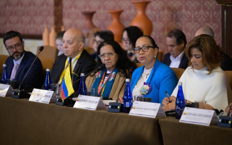 Con encuentro de alto nivel con las entidades de gobierno a cargo del Acuerdo de Paz, inicia en la Cancillería, la visita del Consejo de Seguridad de la ONU a Colombia