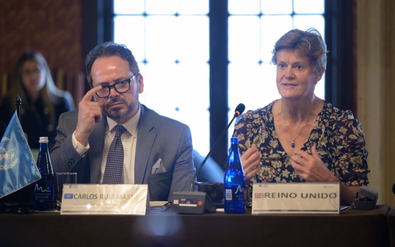 Con encuentro de alto nivel con las entidades de gobierno a cargo del Acuerdo de Paz, inicia en la Cancillería, la visita del Consejo de Seguridad de la ONU a Colombia