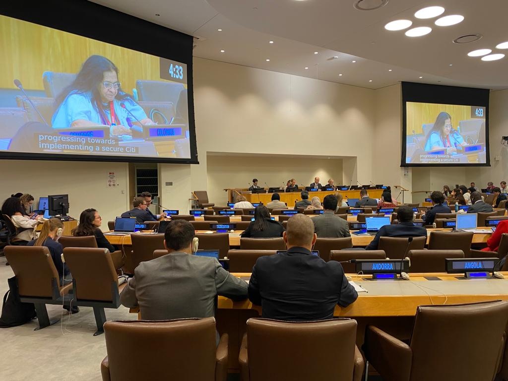 Colombia participa en el debate general sobre prevención del delito y ciberdelito Colombia participa en el debate general sobre prevención del delito y ciberdelito