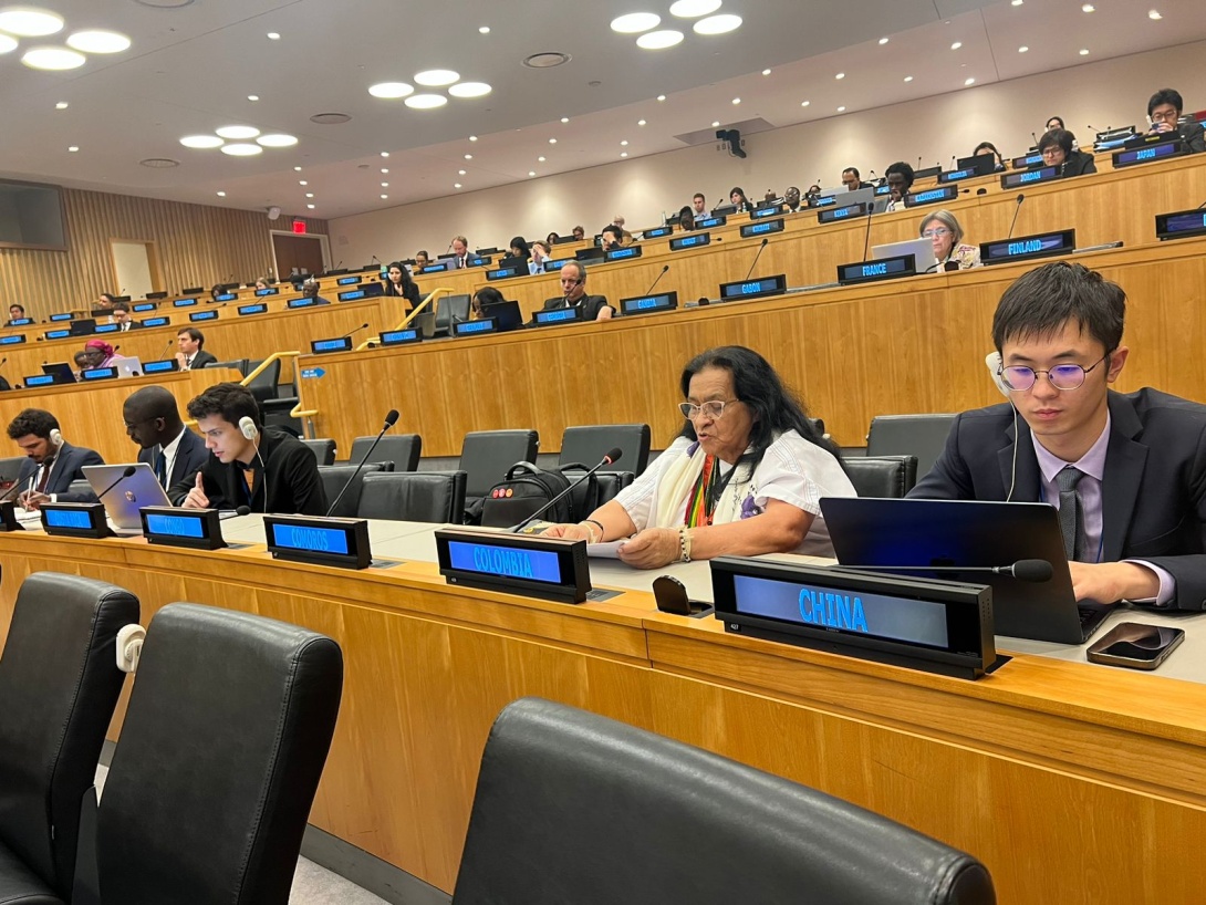 Colombia participa en el debate de la segunda comisión en el marco del 78° periodo de sesiones de la Asamblea General de la ONU