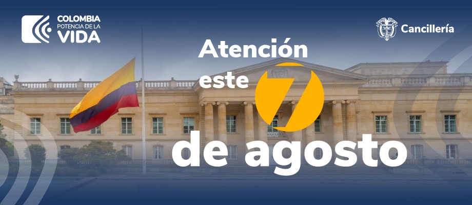 Embajadas y consulados de Colombia no tendrán atención al público el 7 de agosto de 2023 con ocasión del Día de la Batalla de Boyacá Embajadas y consulados de Colombia no tendrán atención al público el 7 de agosto de 2023 con ocasión del Día de la Batalla de Boyacá
