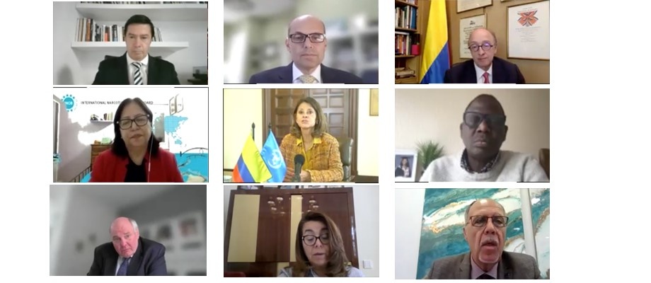 Evento Virtual: ¿Ante los nuevos retos que plantea el Problema Mundial de las Drogas, ¿cómo podemos reforzar el principio de responsabilidad común y compartida?” Evento Virtual: ¿Ante los nuevos retos que plantea el Problema Mundial de las Drogas, ¿cómo podemos reforzar el principio de responsabilidad común y compartida?”