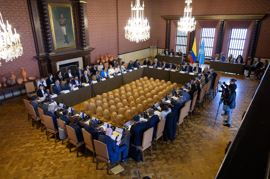Con encuentro de alto nivel con las entidades de gobierno a cargo del Acuerdo de Paz, inicia en la Cancillería, la visita del Consejo de Seguridad de la ONU a Colombia Con encuentro de alto nivel con las entidades de gobierno a cargo del Acuerdo de Paz, inicia en la Cancillería, la visita del Consejo de Seguridad de la ONU a Colombia