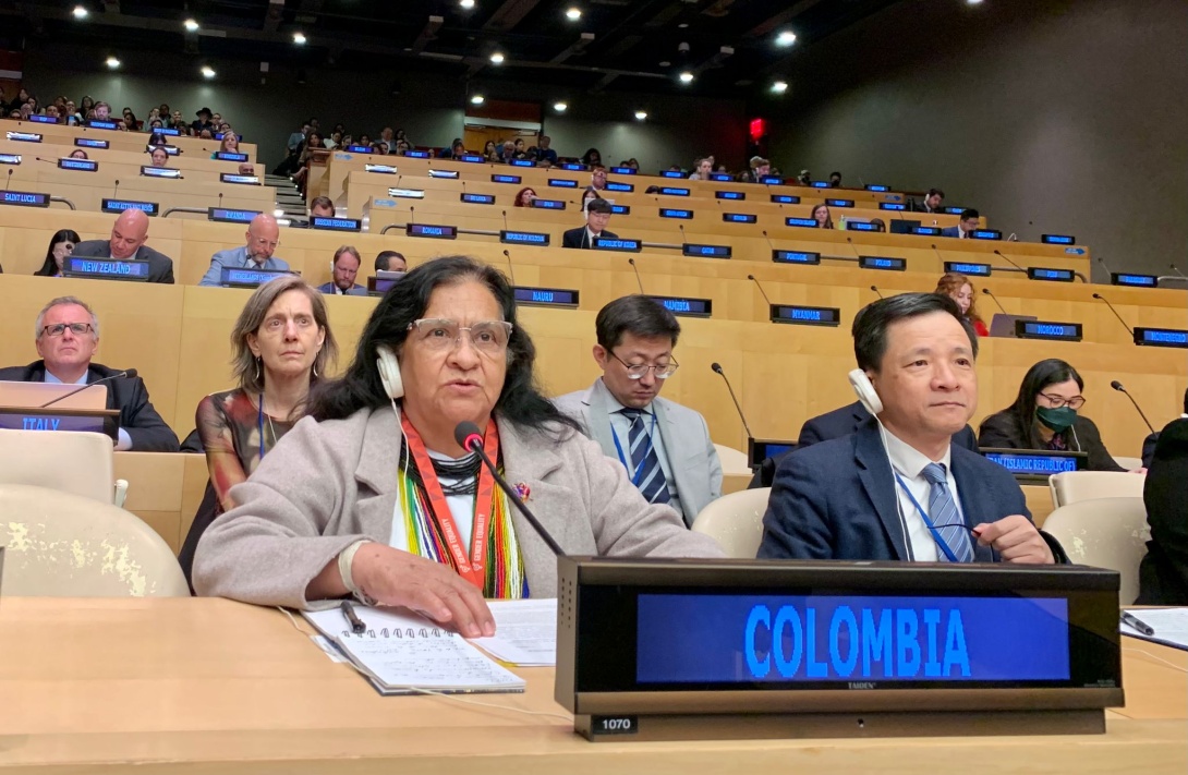 Colombia participa en el diálogo interactivo para conmemorar el Día Internacional de la Madre Tierra Colombia participa en el diálogo interactivo para conmemorar el Día Internacional de la Madre Tierra
