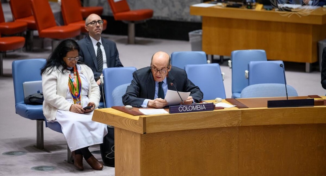 Consejo de Seguridad de la ONU reconoce pasos decisivos del Gobierno colombiano hacia la consolidación de la paz Consejo de Seguridad de la ONU reconoce pasos decisivos del Gobierno colombiano hacia la consolidación de la paz