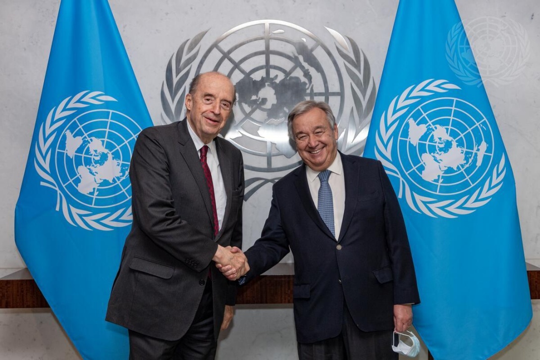 Ministro Álvaro Leyva sostuvo reunión con Antonio Guterres, Secretario General de la ONU