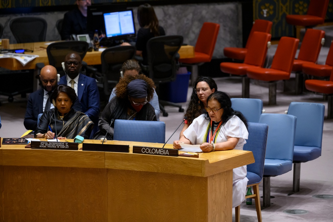 Colombia participa en el debate abierto del Consejo de Seguridad sobre Violencia Sexual en los Conflictos