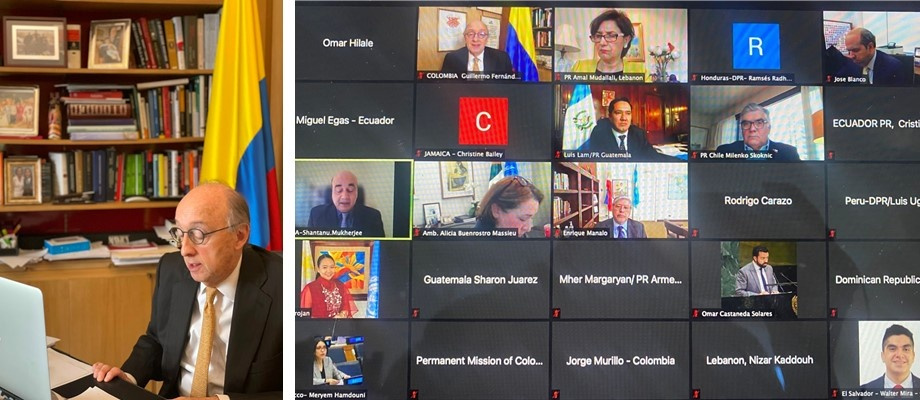 Colombia asume la presidencia del Grupo de Países de Renta Media para el año 2022 Colombia asume la presidencia del Grupo de Países de Renta Media para el año 2022