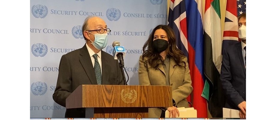 Embajador Guillermo Fernández de Soto participó en la rueda de prensa sobre la agenda de Mujer, Paz y Seguridad Embajador Guillermo Fernández de Soto participó en la rueda de prensa sobre la agenda de Mujer, Paz y Seguridad