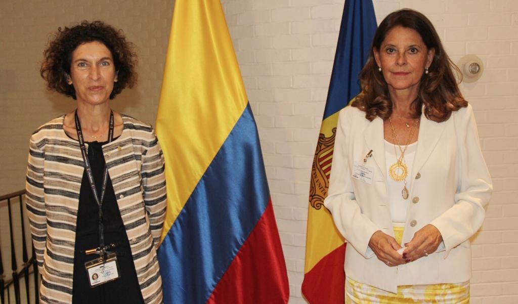 Colombia y Andorra fortalecen lazos de amistad en el marco de la Asamblea General de las Naciones Unidas Colombia y Andorra fortalecen lazos de amistad en el marco de la Asamblea General de las Naciones Unidas