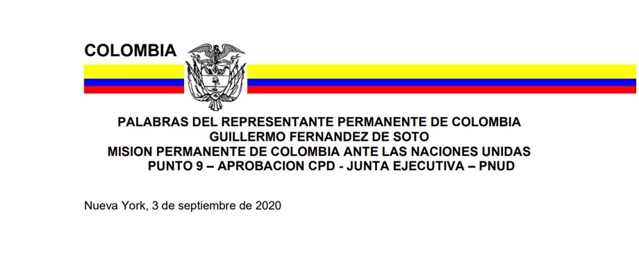APROBACION CPD - JUNTA EJECUTIVA – PNUD