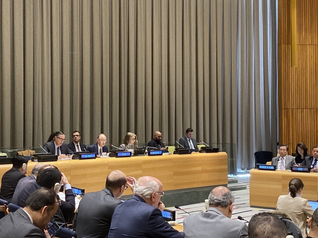 Intervención del Embajador Guillermo Fernández de Soto, Representante Permanente de Colombia ante la ONU, ante la Comisión de Consolidación de la Paz de las Naciones Unidas Intervención del Embajador Guillermo Fernández de Soto, Representante Permanente de Colombia ante la ONU, ante la Comisión de Consolidación de la Paz de las Naciones Unidas