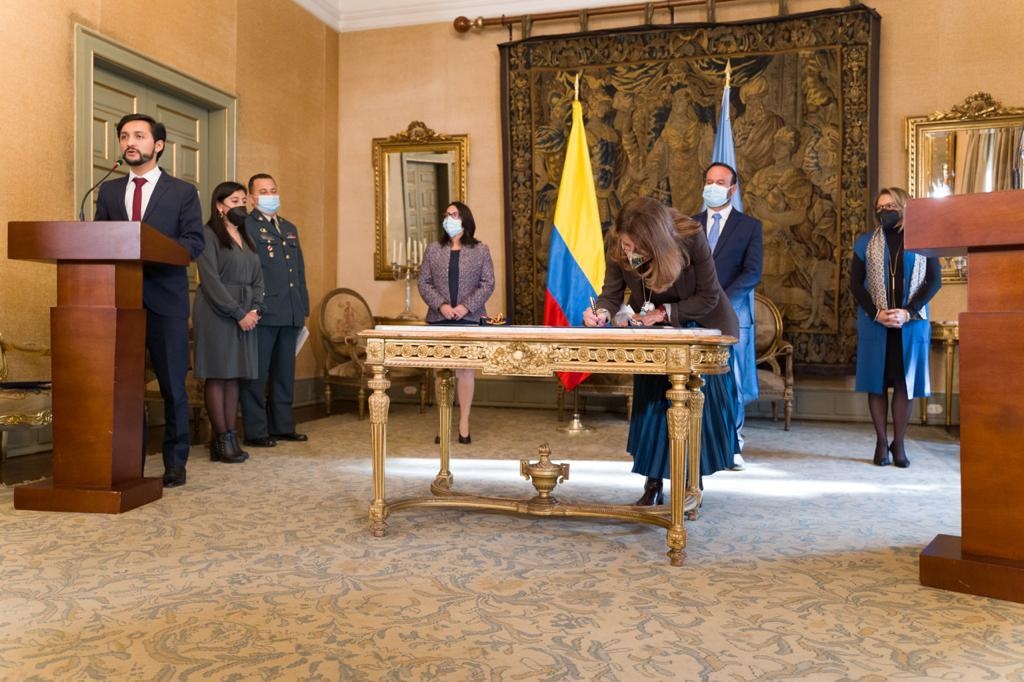 Colombia estrecha cooperación con la ONU en apoyo a migrantes y lucha contra la ilegalidad Colombia estrecha cooperación con la ONU en apoyo a migrantes y lucha contra la ilegalidad