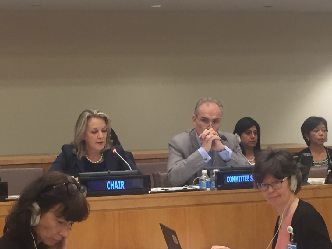 Presidido por Colombia, inicia Tercera Comisión de la Asamblea General Misión Permanente de Colombia en Naciones Unidas con sede en Nueva York