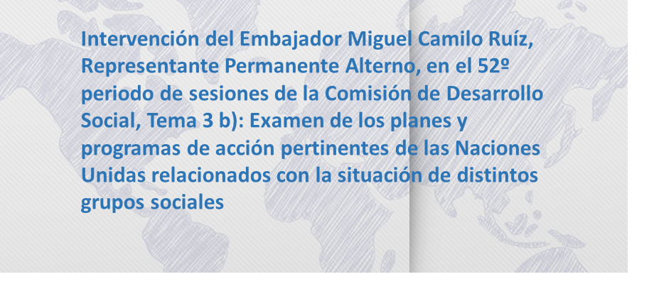 intervención de Miguel Camilo Ruiz