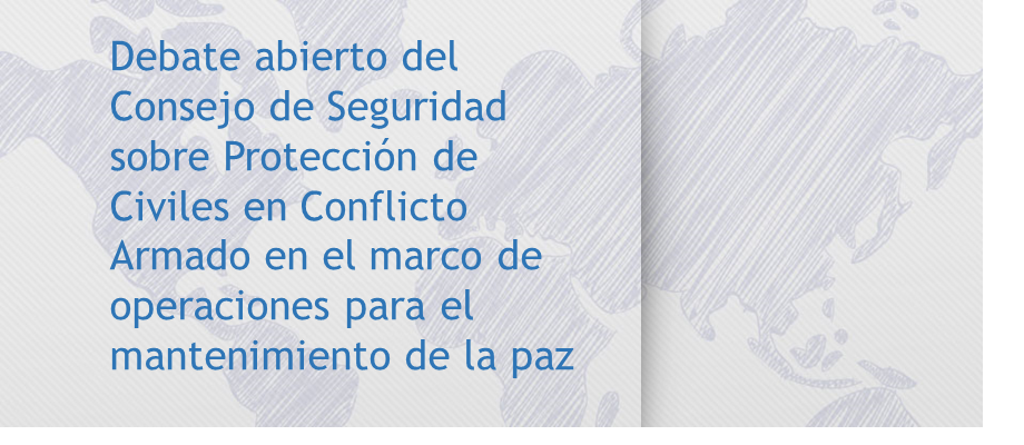 Embajador Miguel Camilo Ruíz, Representante Permanente Alterno mantenimiento de la paz