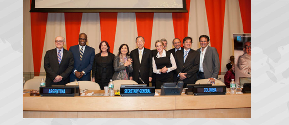 Ban ki Moon, Naciones Unidas Homenaje a Gabriel García Marquez, Naciones Unidas