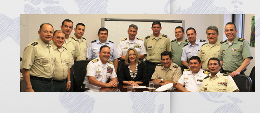 Maria Emma Mejía, Colombia, 2014 Colegio Interamericano de Defensa, Naciones Unidas, Colombia