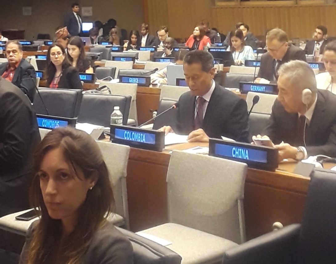 Palabras del Embajador Francisco González, Representante Permanente Alterno de Colombia en el marco del Debate General de la XI Conferencia de Estados Parte de la Convención sobre los derechos de las personas con discapacidad Palabras del Embajador Francisco González, Representante Permanente Alterno de Colombia en el marco del Debate General de la XI Conferencia de Estados Parte de la Convención sobre los derechos de las personas con discapacidad