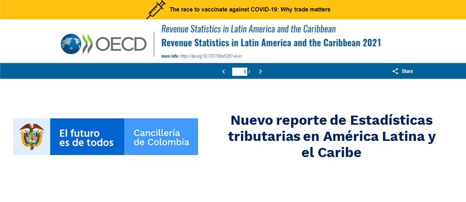 Nuevo reporte de Estadísticas tributarias en América Latina y el Caribe Nuevo reporte de Estadísticas tributarias en América Latina