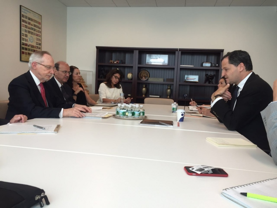 Alto Comisionado para la Paz, Sergio Jaramillo, se reunió con el Jefe de Gabinete del Secretario General de la ONU, Edmond Mulet