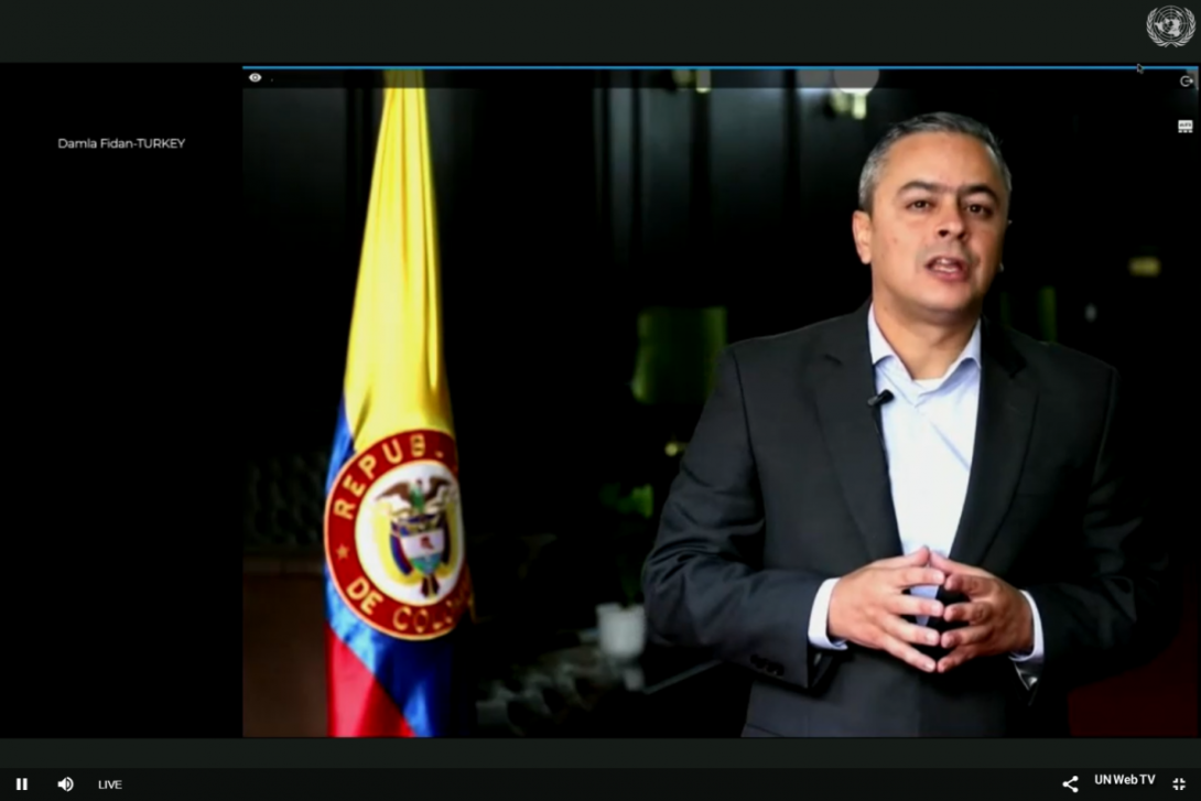 Participación de Colombia en la 54ª Comisión de Población y Desarrollo de la Organización de Naciones Unidas (ONU) Participación de Colombia en la 54ª Comisión de Población y Desarrollo de la Organización de Naciones Unidas