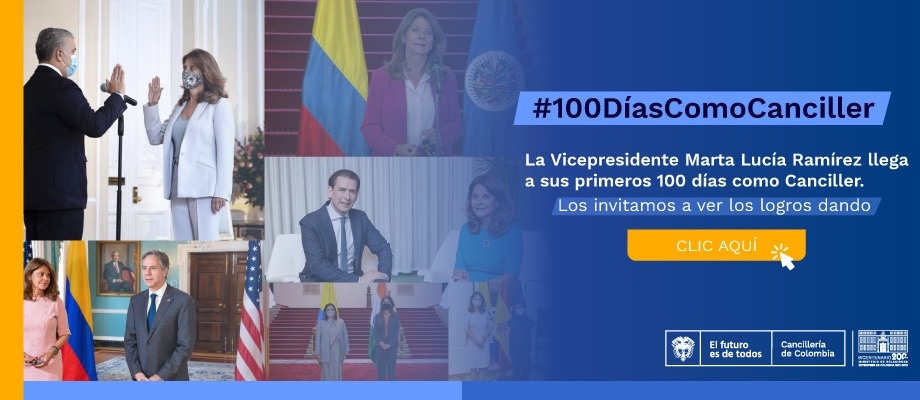 Ocho visitas oficiales al exterior y 50 reuniones con homólogos y embajadores de otros países, una transformación en 100 días